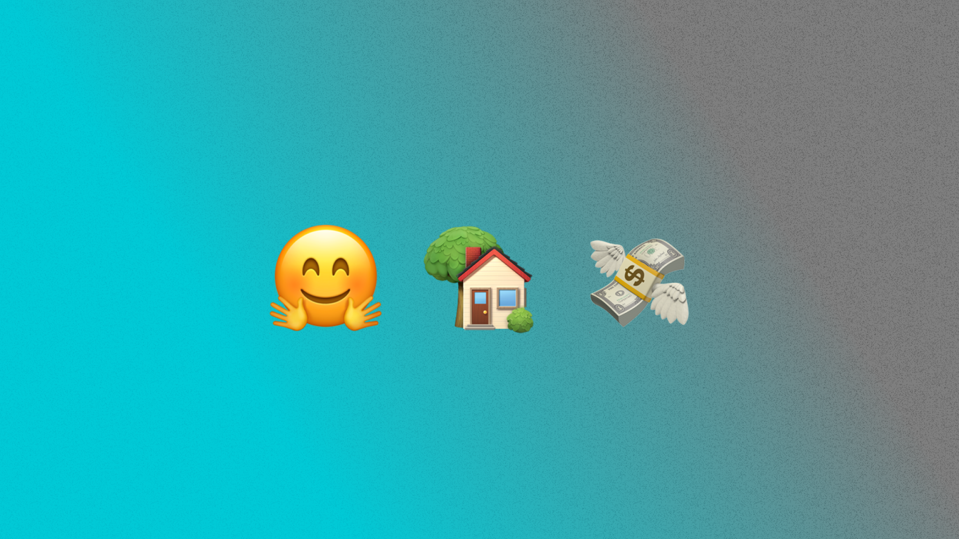 Cover photo with symbols of welcoming emoji, house and money for blog post titled Why You Should Rent Your Spare Room